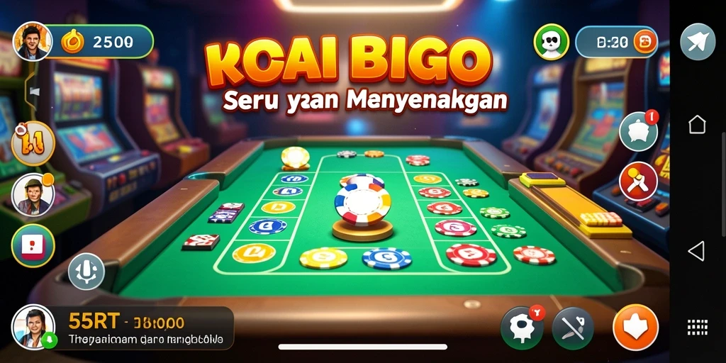 Tangkapan layar gameplay Bingo yang menarik dan penuh warna di 55RT.