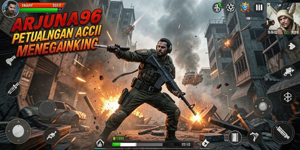 Gameplay ARJUNA96 yang penuh aksi dan seru.