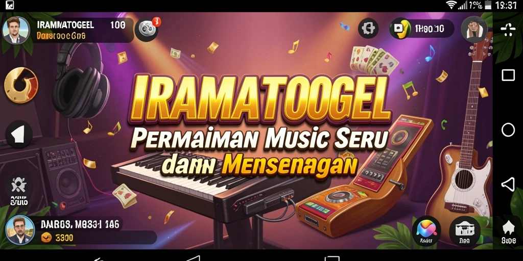 Tampilan gameplay <strong>IRAMATOGEL</strong> yang menarik dan penuh warna.