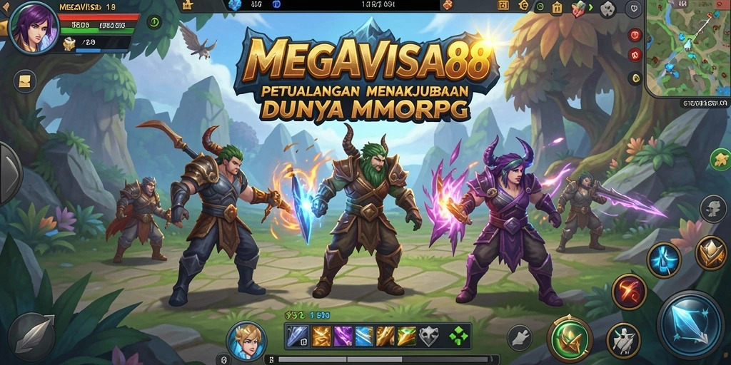 Tampilan gameplay seru dan mendebarkan dalam MEGAVISA88.