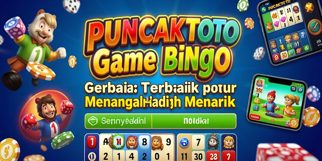 Tampilan gameplay Bingo di PUNCAKTOTO yang mendebarkan dan interaktif.