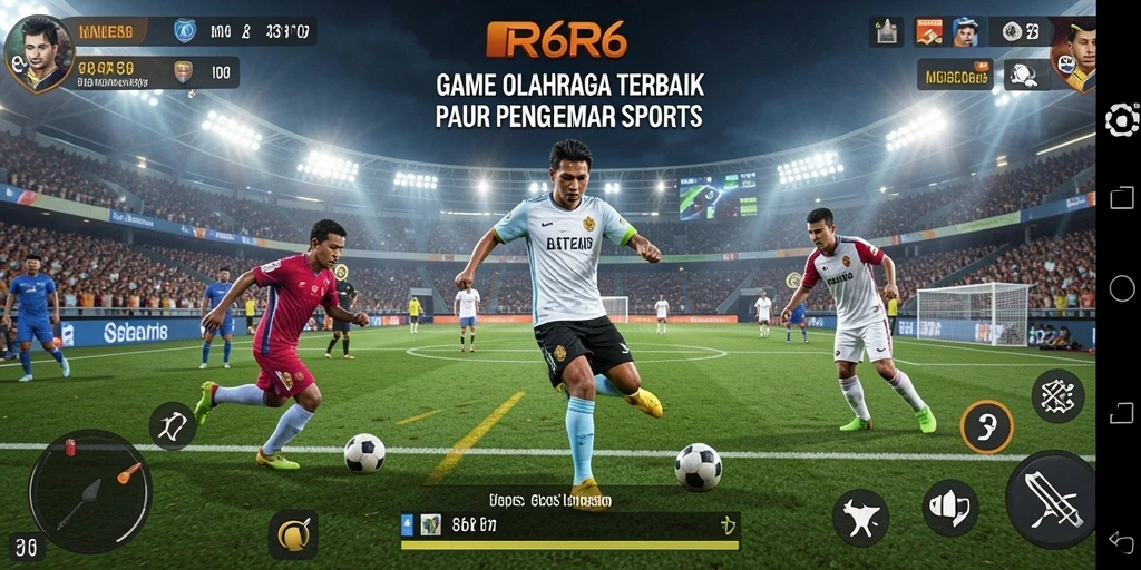 Tampilan gameplay R6R6 yang mendebarkan di olahraga pilihan Anda.